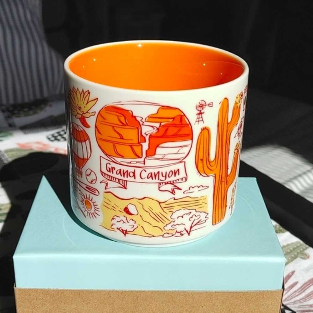 Starbucks Been There Series Arizona Ceramic Coffee Mug Cup 14 oz